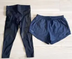 アンダーアーマー　コンプレッションタイツ　ハイスペック　スパッツ　ショートパンツ