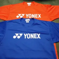 YONEX Tシャツ 赤と青 2枚セット
