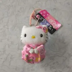 ハローキティ 着物 ぬいぐるみ 約10cm