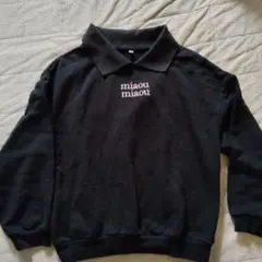 襟付きトレーナー