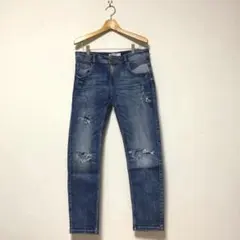 ZARA ザラ  ダメージ デニム