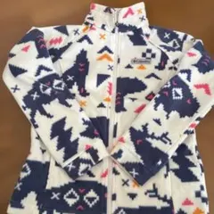 Columbia 幾何学模様 フリースジャケット