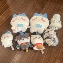 ちいかわ　ハチワレ　モモンガ　ぬいぐるみセット キーホルダー