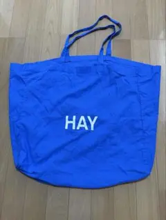 HAY ヘイ　青 トートバッグ