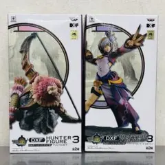 モンスターハンター 3G DXF ハンターフィギュア 3 ハンター 武器 セット