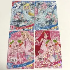 ひみつのアイプリ カード ミクコラボ