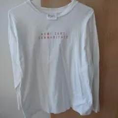 古見さんは、コミュ症です。 長袖 Tシャツ サイズM-L 白 ホワイトのサムネイル