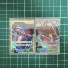 【ワンピースカード】蒼海の七傑　ミホーク SEC パラレル　2枚セット