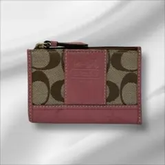 【美品】 COACH コーチ コインケース フラグメント カード入れ付き