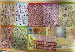 シール大量セット　ディズニー　サンリオ　ディズニープリンセス、NHK