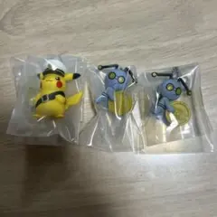 ポケットモンスター ガシャっとコレクト04 キャプテンピカチュウ＆コレクレー×2