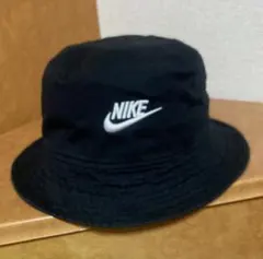 NIKE バケットハット ロゴ刺繍 BLK