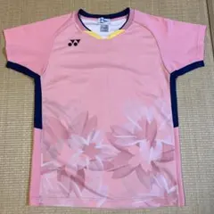 YONEX 日本代表 ゲームシャツ ユニフォーム 桜柄 バドミントン S YONEX 日本代表 ゲームシャツ ユニフォーム 桜柄 バドミントン O