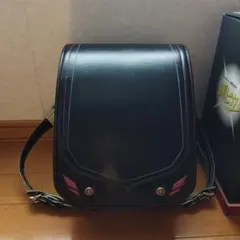 瞬ピカ 黒/赤ランドセル