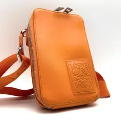 LOEWE ロエベ バーティカル クロスボディ ポケット ショルダーバッグ