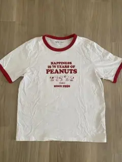 ユニクロ Tシャツ LサイズUT PEANUTS 75周年記念Tシャツ