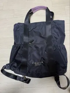 TOCCA トッカ 3wayバッグ 黒 リュック 通学 軽量のサムネイル