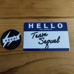 fragment sacai SEQUEL ステッカー