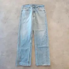 リーバイス501 Levis W34 青 90s USA製 古着 17448