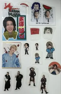 Aぇ! group 末澤誠也　ステッカーセット