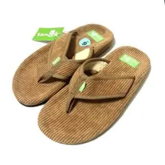 未使用★ サヌーク Sanuk シューズ 靴 コーデュロイ　サンダル Yogaのサムネイル