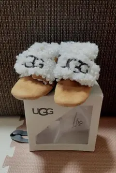 UGG ベビーブーツ ブラウン/ホワイト