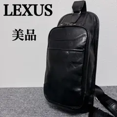 未使用】レクサス コレクション スリングバッグ コーデュラナイロン 黒