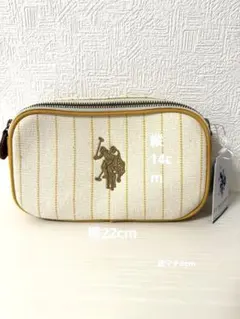 Ralph Lauren ストライプデザイン ショルダーバッグ