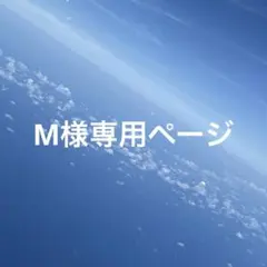 M様専用ページ