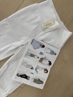 aimoha カジュアルパンツ ホワイト Lサイズ　新品のサムネイル