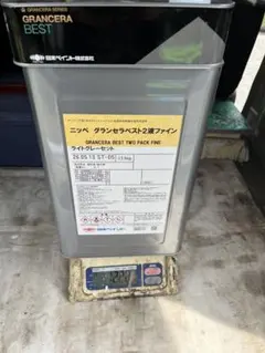 関西ペイント•カンペ1液MシリコンHG•黒•中古（13.288キロ） - メルカリ