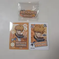 ブルーロック GiGO ミニブロマイド ネームバッジ 國神