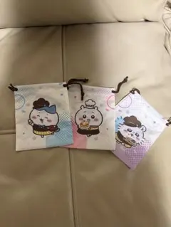 ちいかわ ココス ハチワレ モモンガ巾着