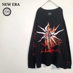 【希少】NEW ERA　ニューエラ　岡本太郎　Tシャツ　黒　ブラック　長袖　L