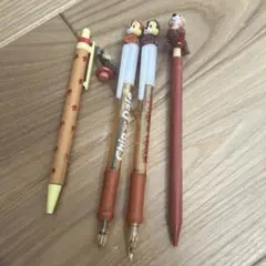 ディズニー　チップ　デール　チプデ　シャーペン　ペン　首振り　レア　マスコット