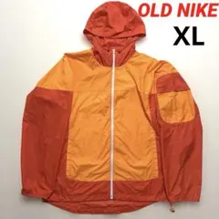 OLD NIKE ナイキ　00s ナイロンパーカー　ジップアップパーカー　XL