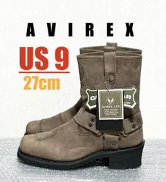【27cm】AVIREX エンジニアブーツ★ハーレー ninjaショベルgpzのサムネイル