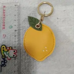 레몬 모티프 키체인