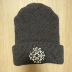 CHROME HEARTS ニット帽 ビーニー ブラック
