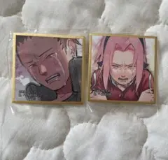 ガチャガチャ 豆ガシャ色紙NARUTO-ナルト- 疾風伝