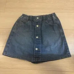 UNIQLO キッズ デニムスカート　 140