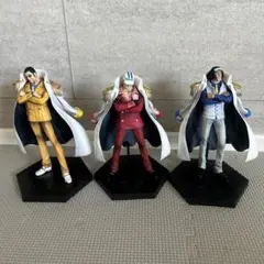 ONE PIECE 海軍フィギュア　赤犬　黄猿　青雉 三大将