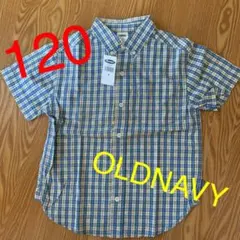【OLD NAVY】新品未使用　キッズチェックシャツ