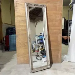 【福岡】 姿見 アンティーク 全身鏡 インテリア 鏡 壁掛け アンティーク調