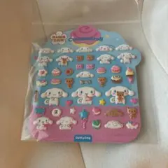 シナモロール シナモン　シール　サンリオ　ぷっくり　韓国　マシュマロ