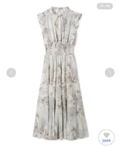 SNIDEL Sustainable20周年プリントワンピース H