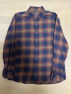 UNIQLO チェックネルシャツ XLサイズ