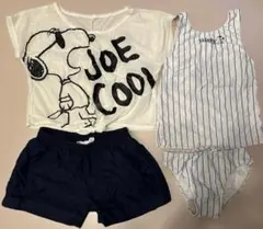 SNOOPY水着4点セット　スヌーピー　130㎝