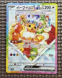ポケモンカード イーブイex 224/187 SAR