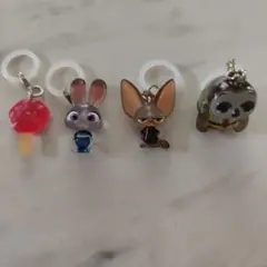 K*〜様 ズートピア めじるしアクセサリー 4種セット